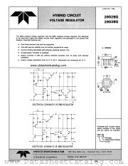 2802BG datasheet pdf Amelco Semiconductor