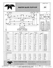 311 datasheet pdf Amelco Semiconductor