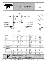 321 datasheet pdf Amelco Semiconductor