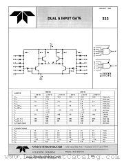 322B datasheet pdf Amelco Semiconductor