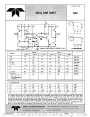 342 datasheet pdf Amelco Semiconductor