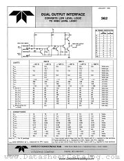 362C datasheet pdf Amelco Semiconductor