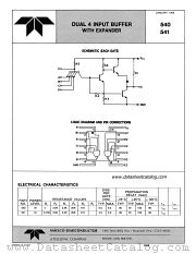540 datasheet pdf Amelco Semiconductor