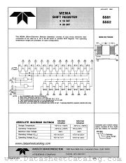 5551BM datasheet pdf Amelco Semiconductor