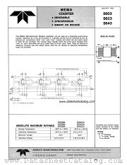5623CM datasheet pdf Amelco Semiconductor