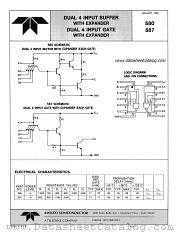 580BM datasheet pdf Amelco Semiconductor