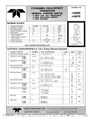 P1087E datasheet pdf Amelco Semiconductor