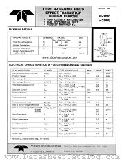 SU2099 datasheet pdf Amelco Semiconductor