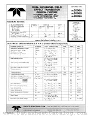 SU2098B datasheet pdf Amelco Semiconductor