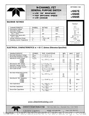 U1898E datasheet pdf Amelco Semiconductor