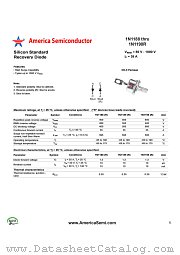 1N1188R datasheet pdf America Semiconductor