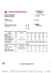 1N1204A datasheet pdf America Semiconductor
