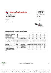 1N3211 datasheet pdf America Semiconductor