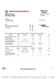 1N6096R datasheet pdf America Semiconductor