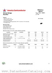 BR36 datasheet pdf America Semiconductor