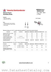 MBR6060 datasheet pdf America Semiconductor
