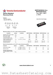 MSRTA60080(A) datasheet pdf America Semiconductor