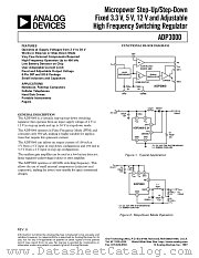 ADP3000 datasheet pdf Analog Devices