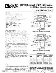 ADM202E datasheet pdf Analog Devices