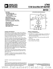 AD7233 datasheet pdf Analog Devices