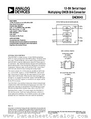 DAC8043 datasheet pdf Analog Devices