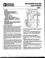 1B31AN datasheet pdf Analog Devices