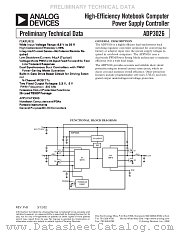 ADP3026 datasheet pdf Analog Devices