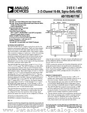 AD7706 datasheet pdf Analog Devices