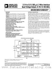 AD5315 datasheet pdf Analog Devices