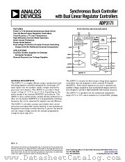 ADP3171 datasheet pdf Analog Devices