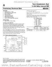 AD5399 datasheet pdf Analog Devices