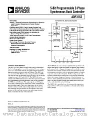 ADP3162 datasheet pdf Analog Devices