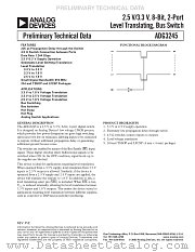ADG3245 datasheet pdf Analog Devices