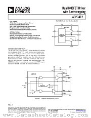 ADP3412 datasheet pdf Analog Devices