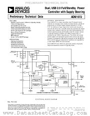 ADM1072 datasheet pdf Analog Devices