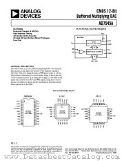 AD7545A datasheet pdf Analog Devices
