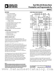 AD8332 datasheet pdf Analog Devices