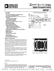 AD8150 datasheet pdf Analog Devices
