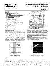 ADC912A datasheet pdf Analog Devices