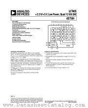 AD7564 datasheet pdf Analog Devices