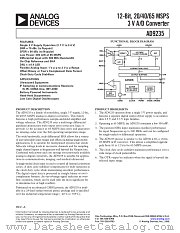 AD9235 datasheet pdf Analog Devices