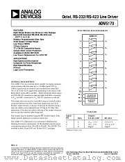 ADM5170 datasheet pdf Analog Devices
