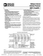 ADSP-21MOD970 datasheet pdf Analog Devices