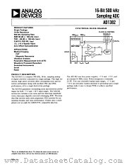 AD1392 datasheet pdf Analog Devices