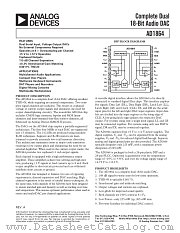 AD1864N-K datasheet pdf Analog Devices