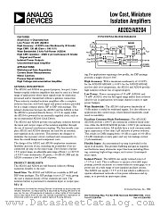 AD202J datasheet pdf Analog Devices