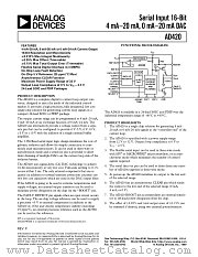 AD420AR-32 datasheet pdf Analog Devices