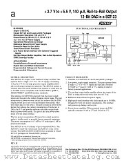 AD5320BRT datasheet pdf Analog Devices