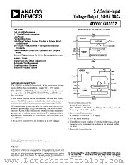 AD5552BR datasheet pdf Analog Devices