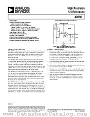 AD586A datasheet pdf Analog Devices